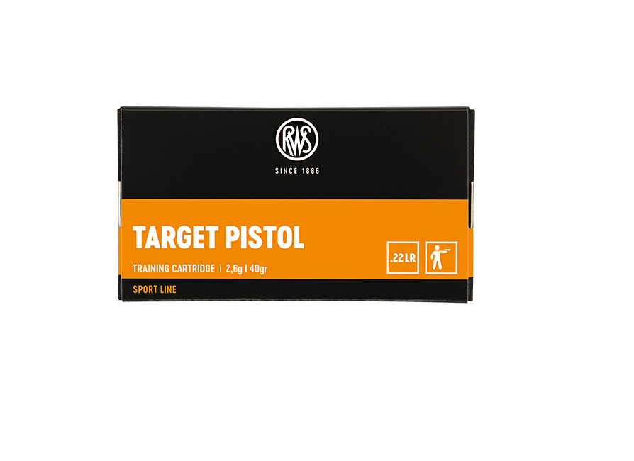 RWS - 22LR Target Pistol 40gr LRN (50pk)