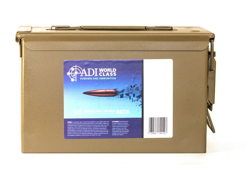 ADI - Ammo 223 69gr SMK (900 rounds) World Class