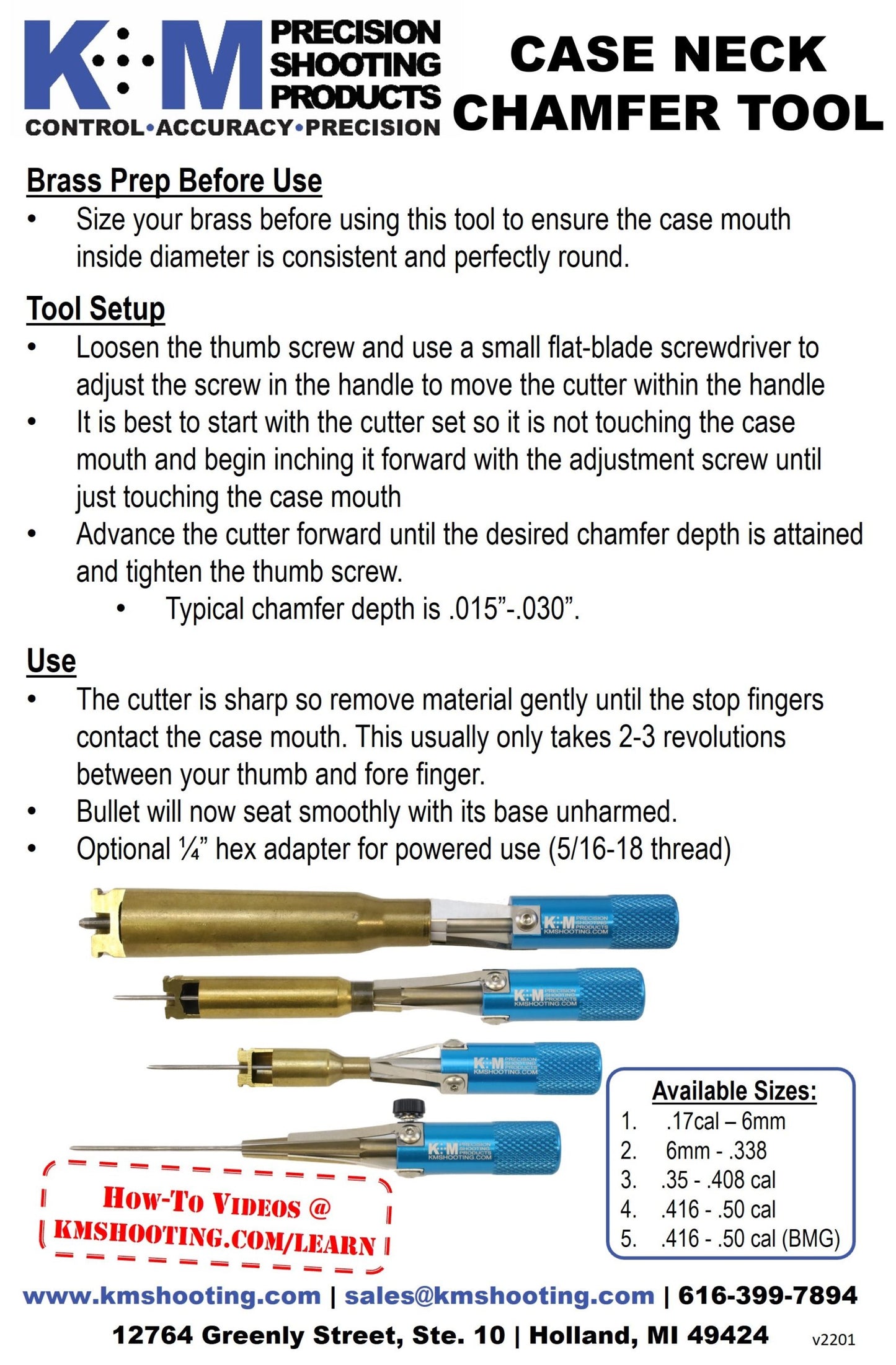 K&M - Controlled Depth Reamer