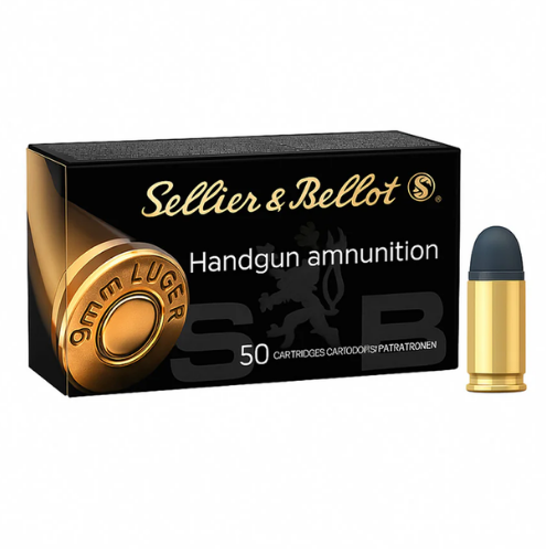 Sellier & Bellot - 9mm Luger 124gr LRN - 50pk