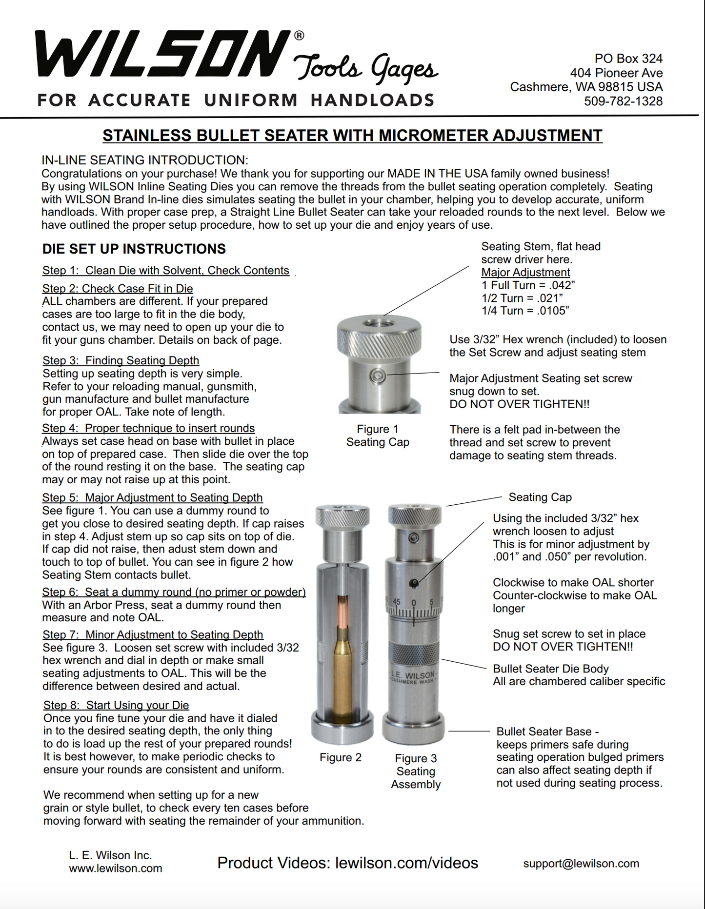 Wilson - Micrometer Seater