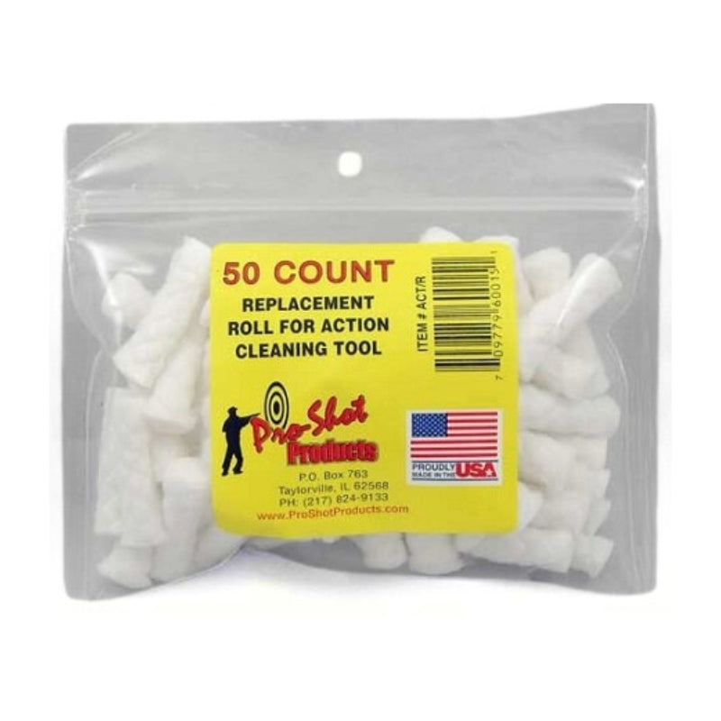 Pro Shot - Action Tool Cotton Swab Refills - 50 Qty. Pack