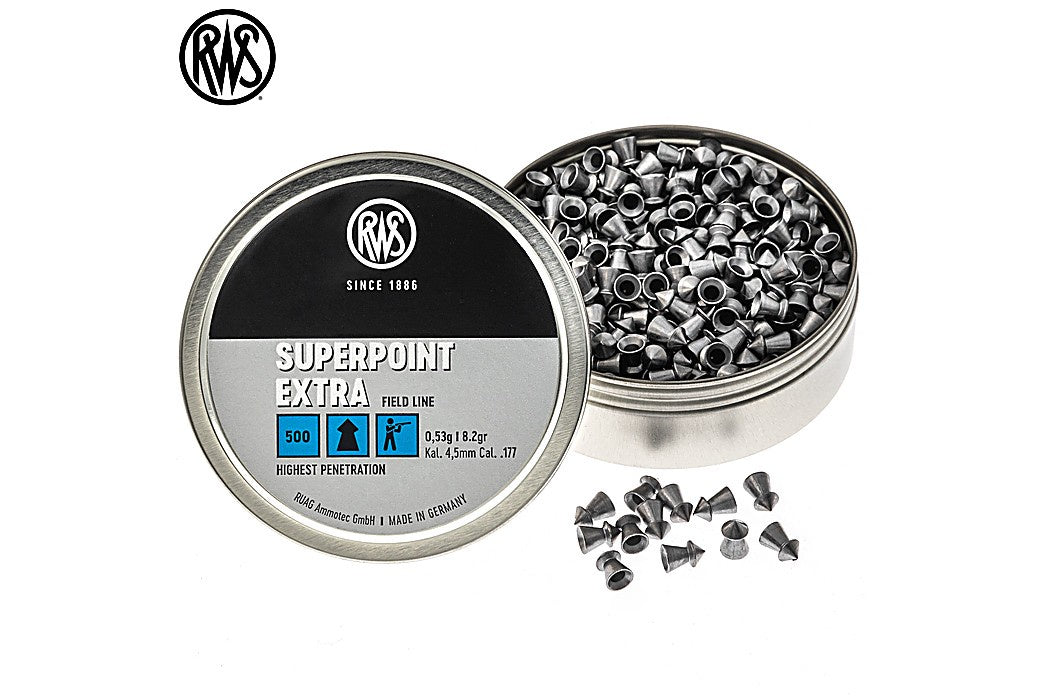 RWS - Super Point Extra .177cal, 8.2gr - 500pk
