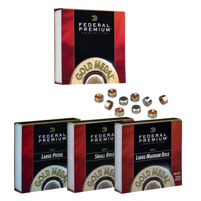 Federal - Primers Gold Medal - Rifle & Pistol