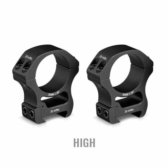 Vortex Pro Series 30mm Scope Rings
