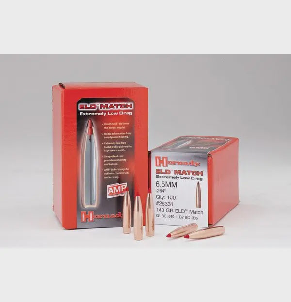 Hornady .264 6.5mm 140 GR ELD MATCH