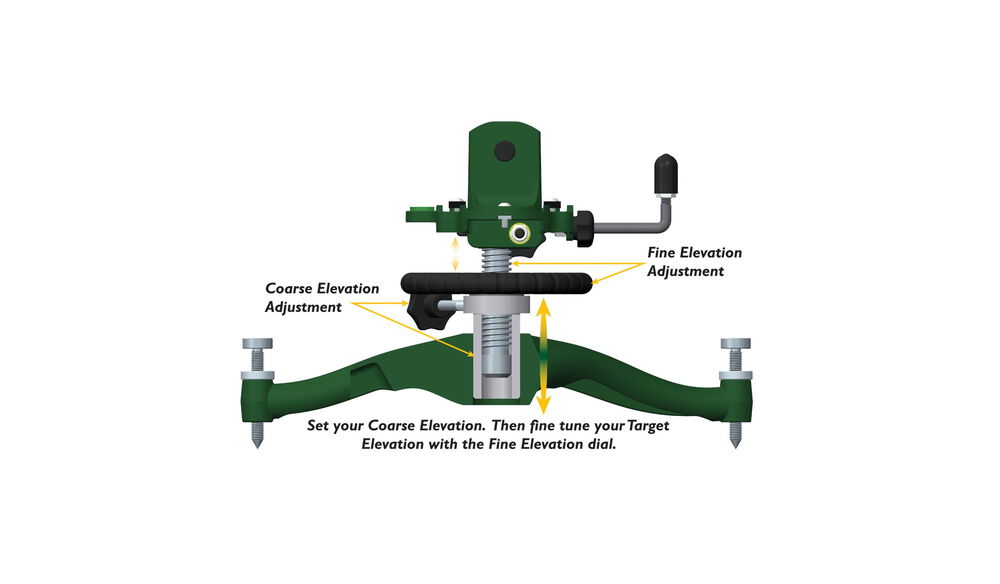 Caldwell "The Rock BR" Comp Front Rest