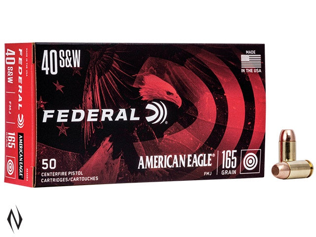American Eagle 40S&W 165gr FMJ