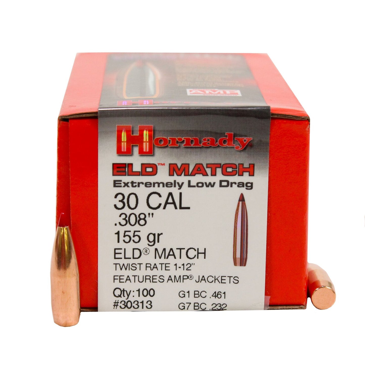 Hornady Proj .308 155gr ELD Match