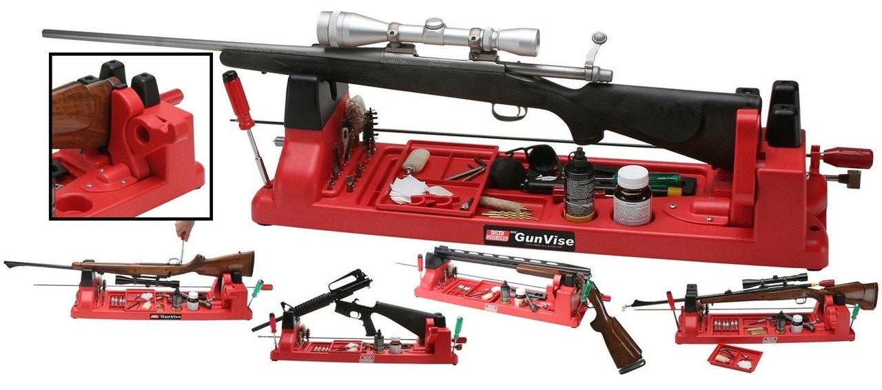 MTM DLX Gun Vise (Red)