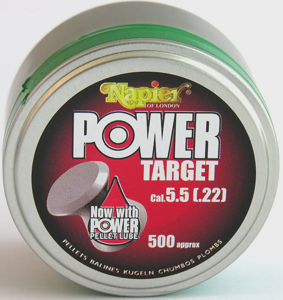 Napier .22 Power Target Pellets 500ct