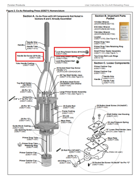 Forster - Co-Ax Press Accessories & Parts