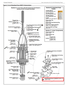 Forster - Co-Ax Press Accessories & Parts