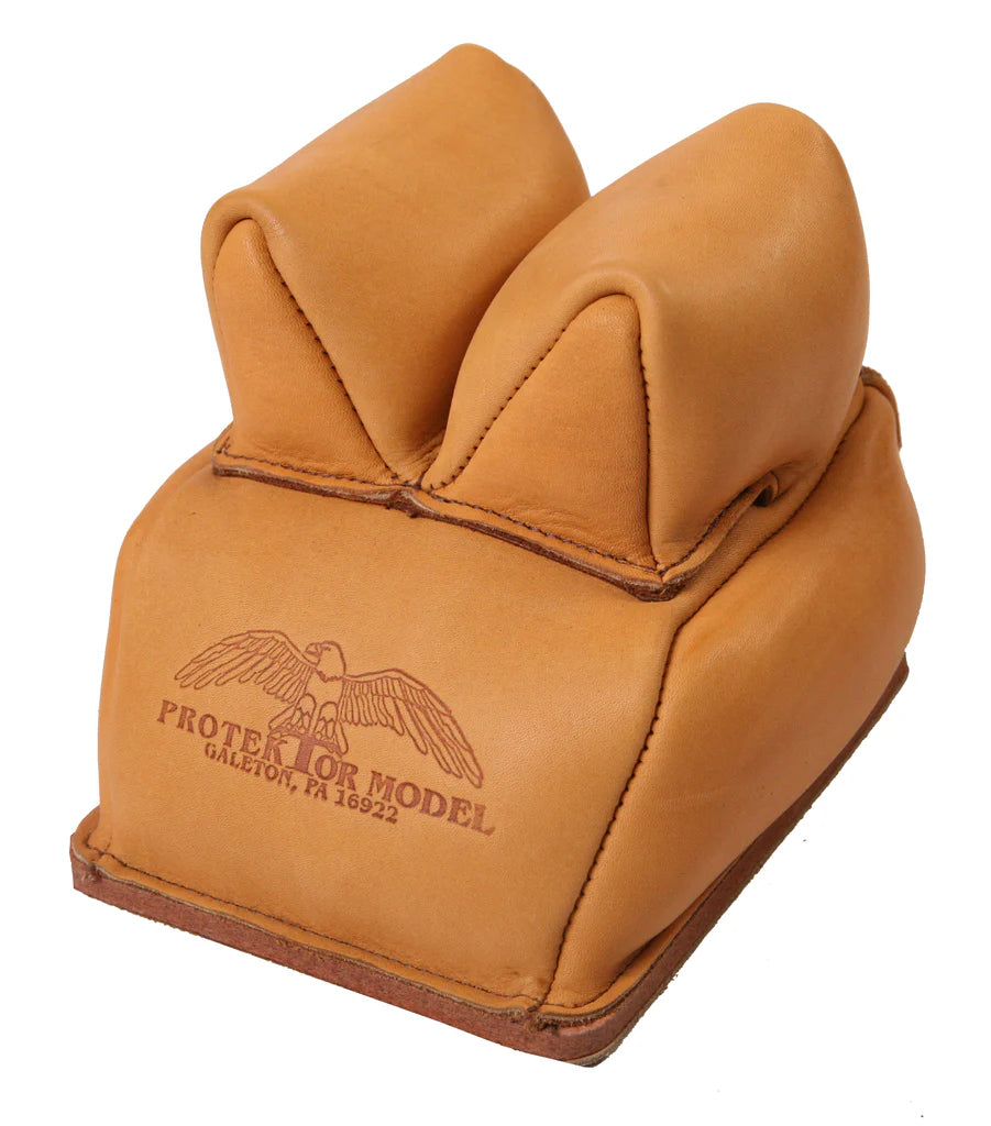 Protektor - Rear Bags - All Leather with Hard Base