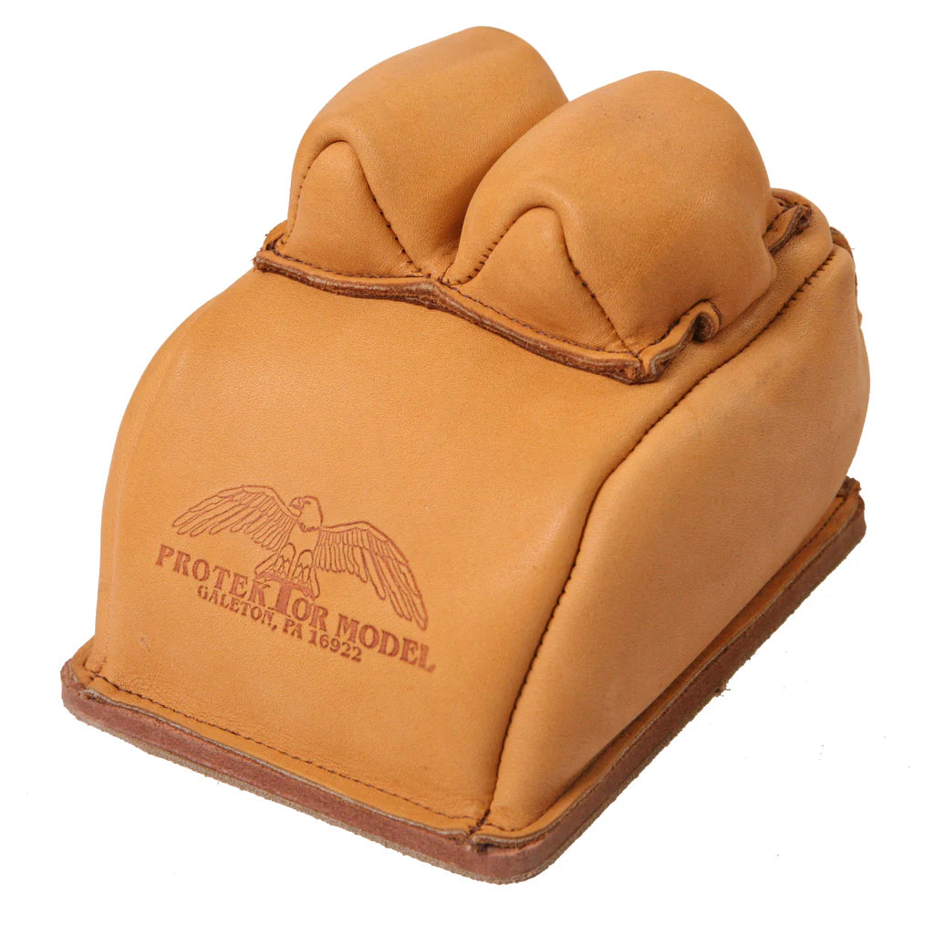 Protektor - Rear Bags - All Leather with Hard Base