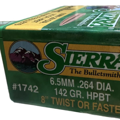 Sierra - 6.5mm 142gr HPBT