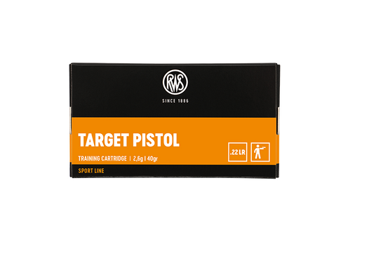 RWS - 22LR Target Pistol 40gr LRN (50pk)
