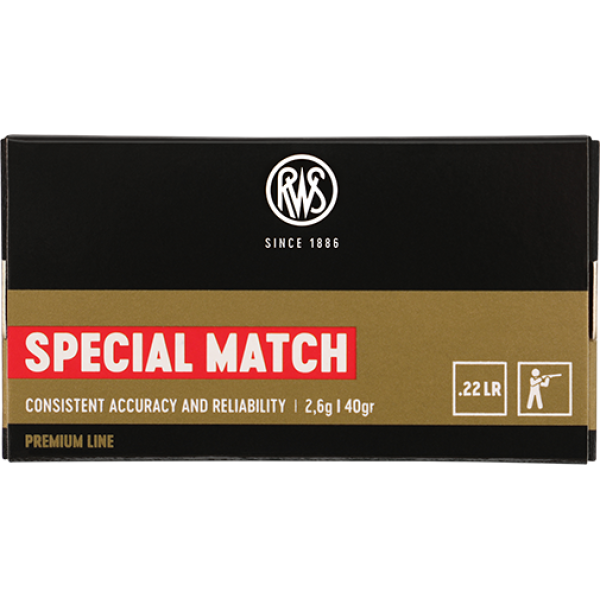 RWS - Special Match 22LR 40gr - 50pk