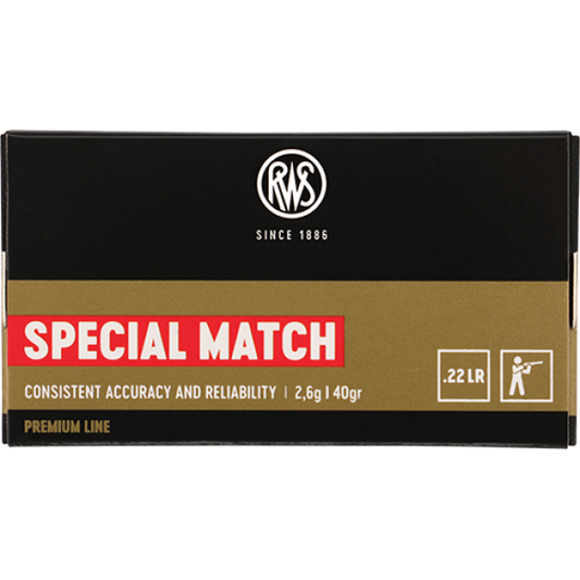 RWS - Special Match 22LR 40gr - 50pk