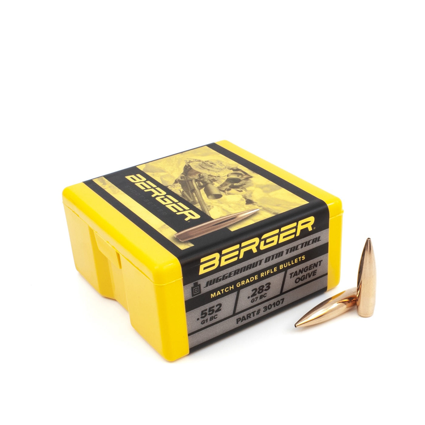 Berger 30cal 185g Juggernaut OTM (100pk)