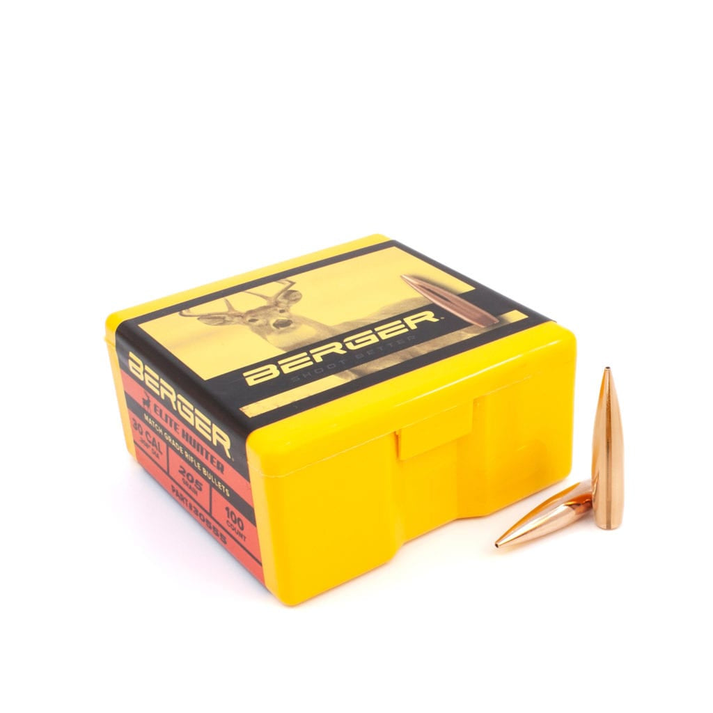 Berger Bullets 30cal / 205g Elite Hunter