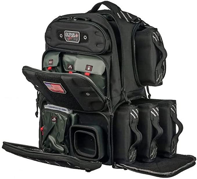 GPS Tactical Range Backpack Tall - Black