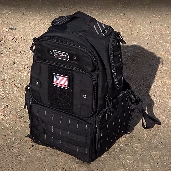 GPS Tactical Range Backpack Tall Black Q Store