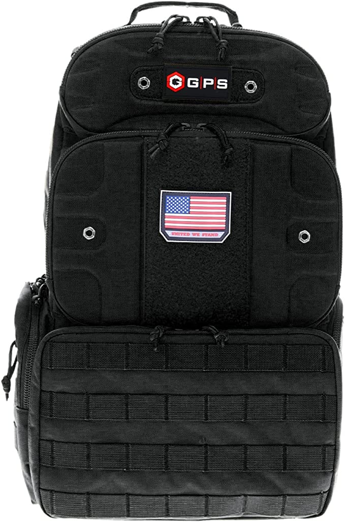 GPS Tactical Range Backpack Tall - Black