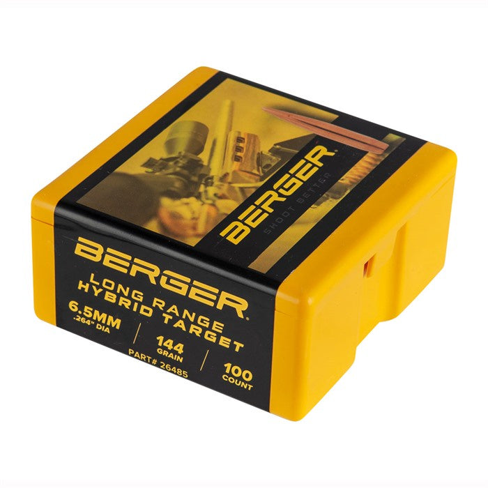 Berger Bullets 6.5mm / 144gr Long Range Hybrid Target (100 pack)