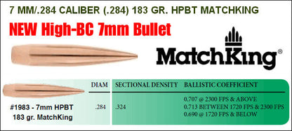 Sierra - 7mm 183gr Match King