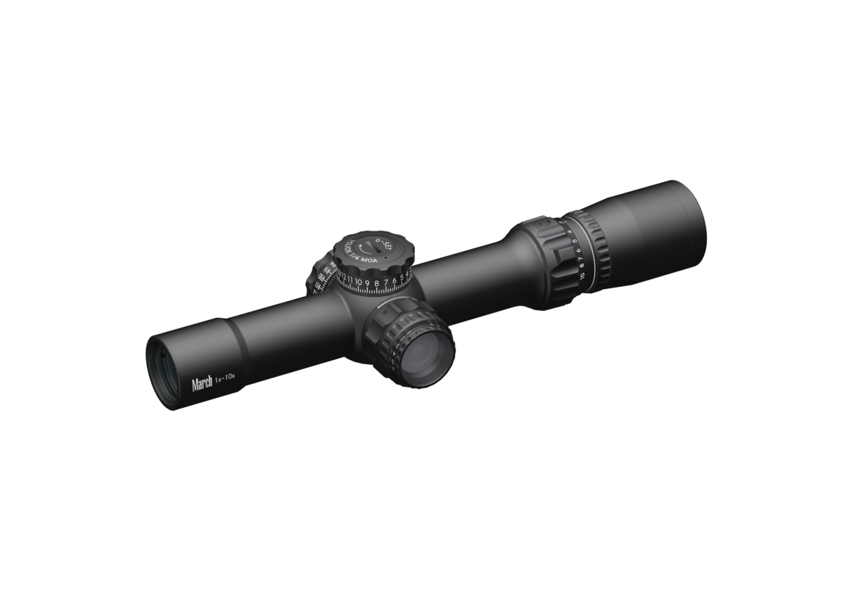 March - Compact 1-10x24 Illuminated Scope
