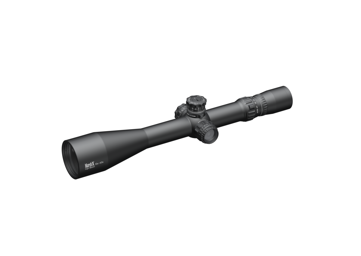 March-X  10X-60X56HM Illuminated Scope