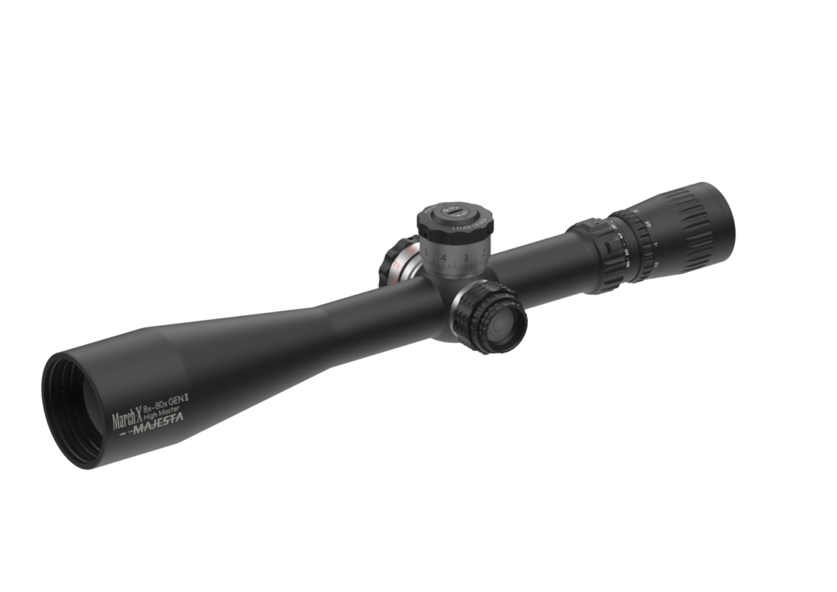 March-X 8-80x56 Majesta High Master Gen II  Scope - MTR-W1