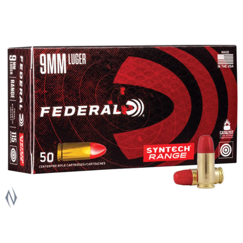 Federal Ammo - 9mm Luger 124Gr Syntech Jacket