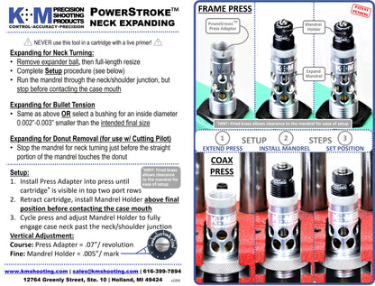 K&M - Expander Mandrel (including Powerstroke)