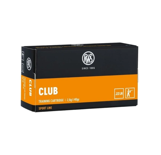 RWS - 22LR Club 40gr - 50pk