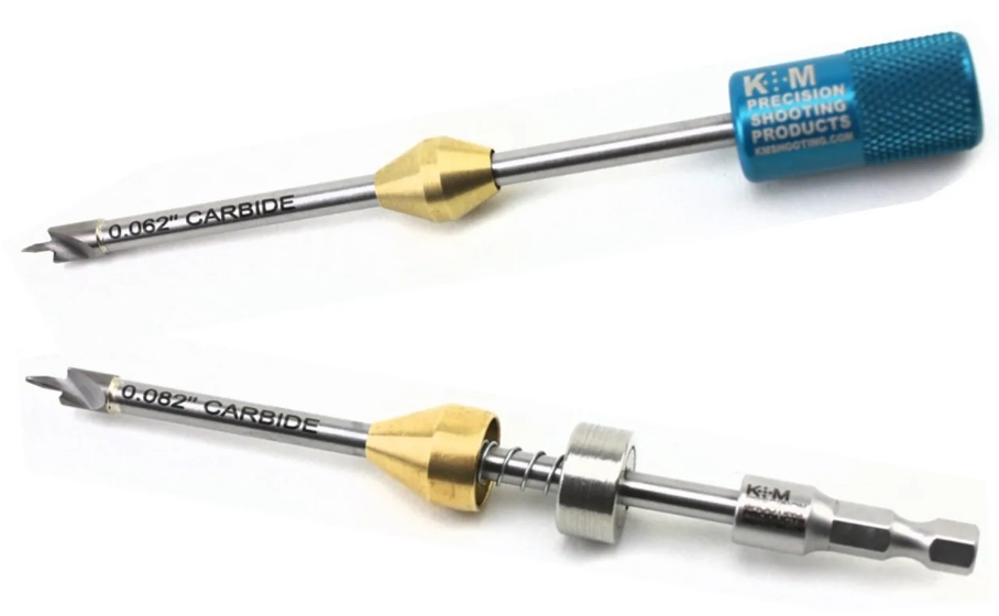 K&M - Premium Carbide Flash Hole Uniformer (.22 cal and up)