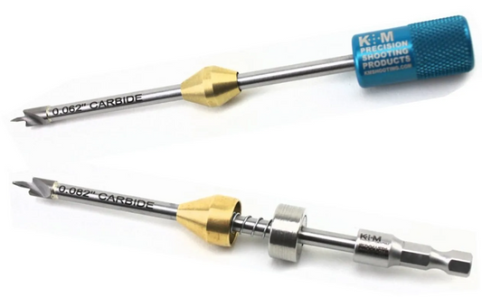 K&M - Premium Carbide Flash Hole Uniformer (.22 cal and up)