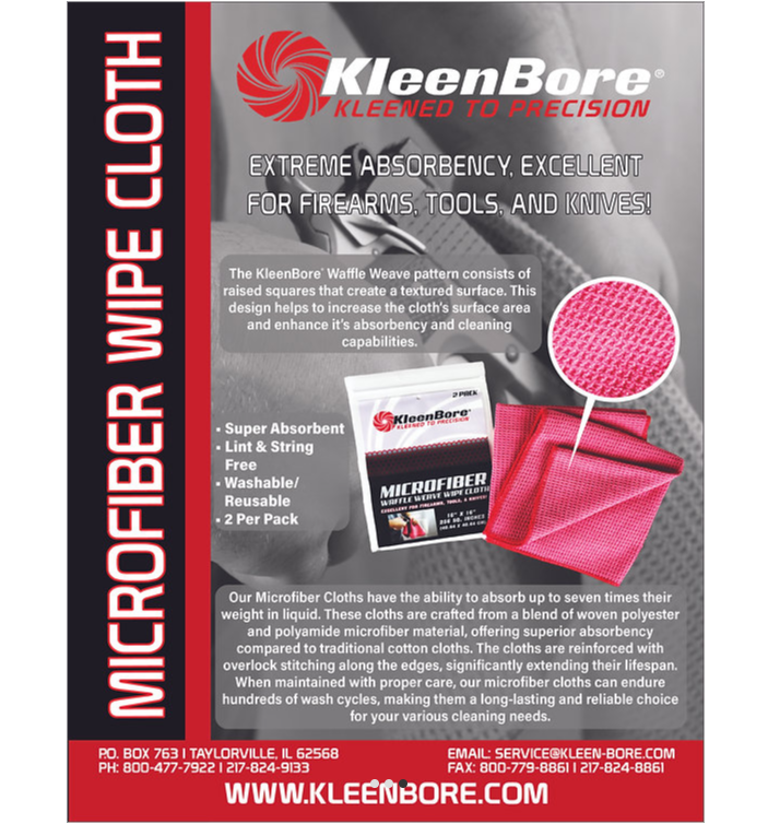 KleenBore - Cleaning Cloths