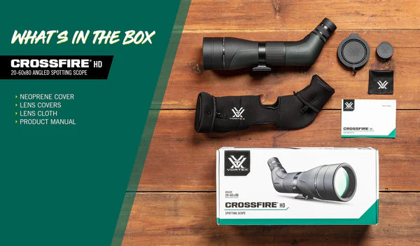 CROSSFIRE HD 20-60X 80 angled spotter
