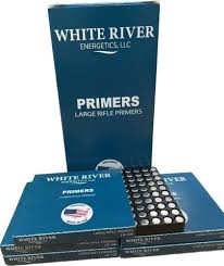 White River Large Rifle Primers 1,000 box