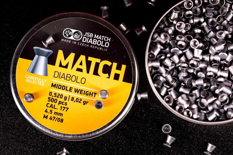 JSB - Diablo Match Airgun Pellets Middle Weight .177cal - 500pc