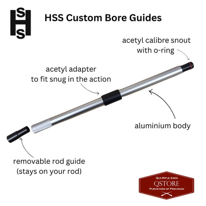 HSS - Custom Bore Guides (17.8mm diameter bolt)