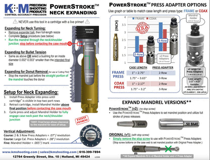 K&M - Expander Mandrel (including Powerstroke)
