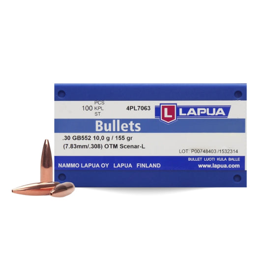 Lapua Projectile 30 cal 155g SCENAR L (1000 PACK)