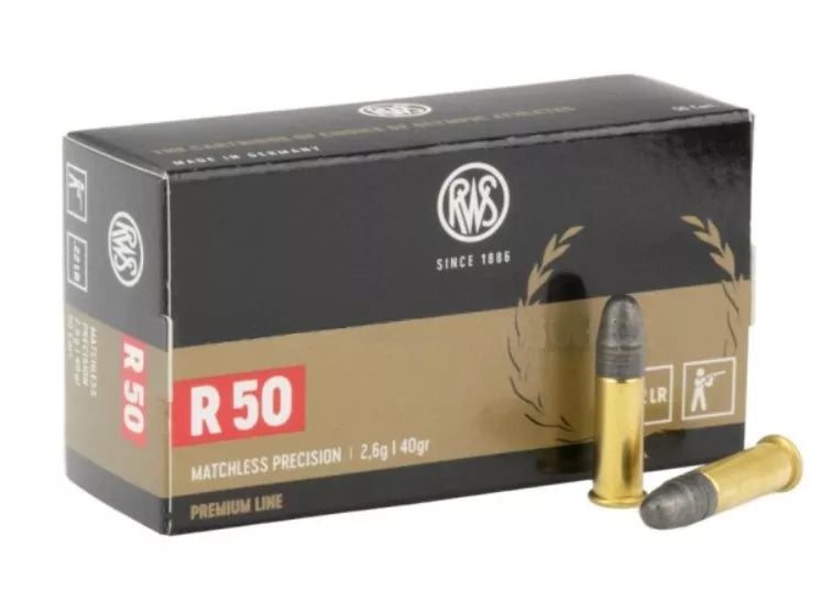 RWS - R50 40gr 22LR - 50pk
