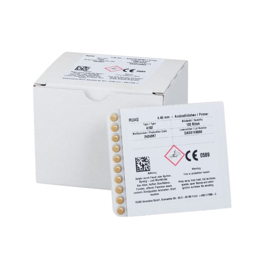 RWS Small Pistol Primers 100 pack 2424387