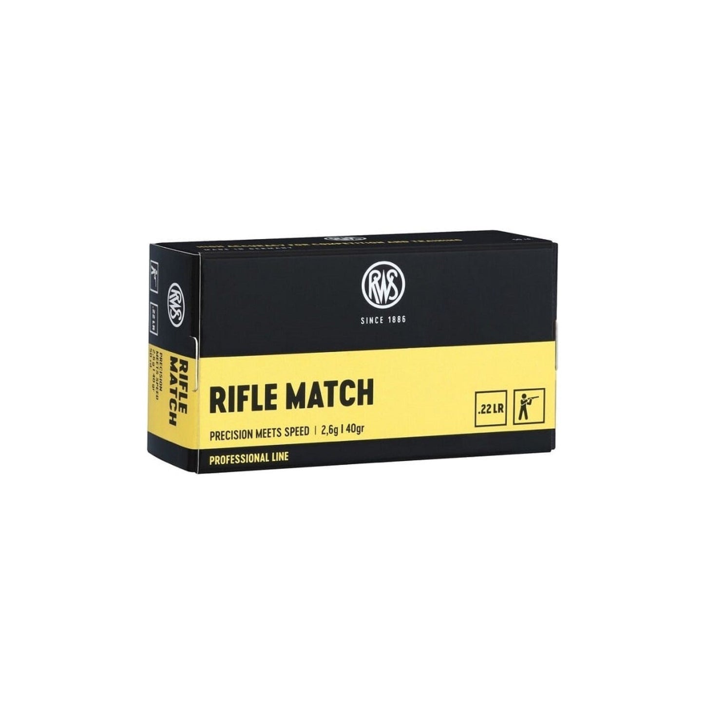 RWS Rifle Match 22LR 330m/s /1083fps - 50pk