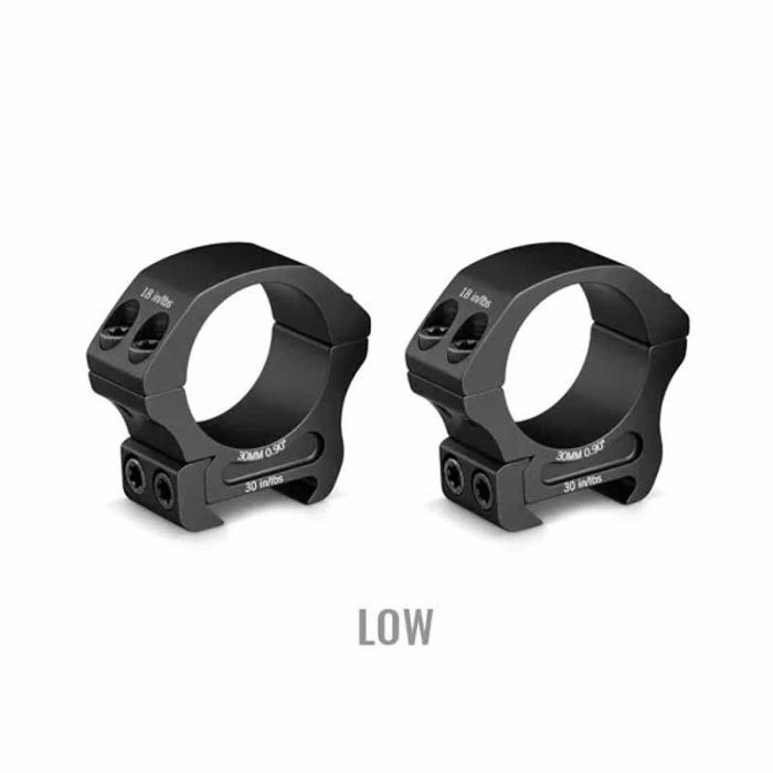 Vortex Pro Series 30mm Scope Rings