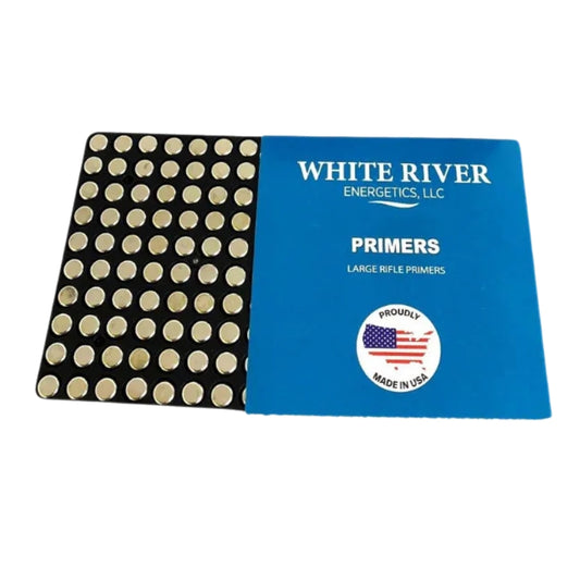 White River Large Rifle Primers 100 pack